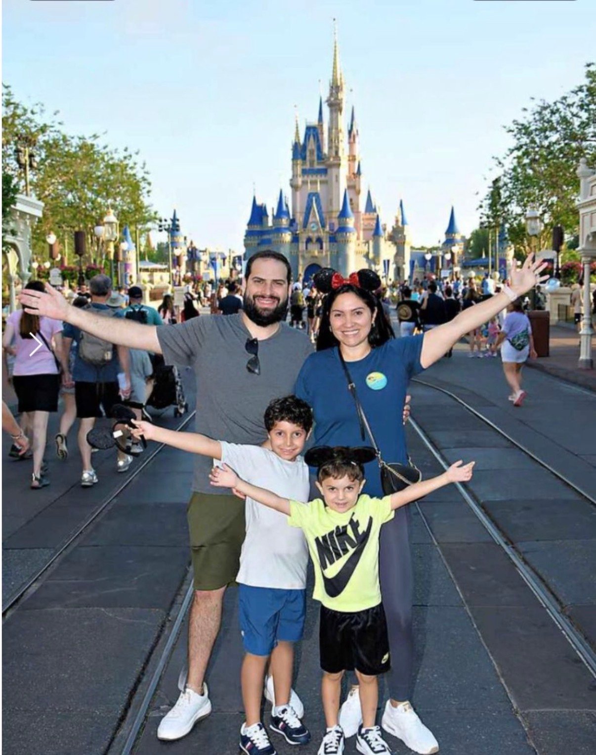 Família na Disney